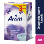 DESODORANTE WC AROM 3X2 JARDIN LAVANDA X120GR.