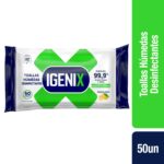 IGENIX TOALLAS HUMEDAS DESINF. BOLSA x50UNID.