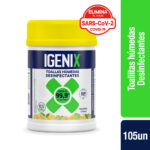 IGENIX TOALLAS HUMEDAS DESINF. FRASCO x105UNID.
