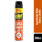 INSECTICIDA KILLER CASA Y JARDIN x390CC.