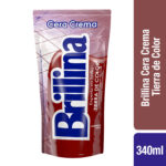 CERA CREMA BRILLINA D/P TIERRA COLOR x340cc.