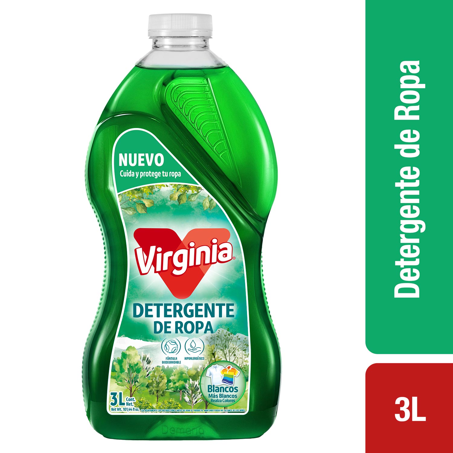 1170405_Detergente-de-Ropa-Virginia-3L Hero DETERGENTE PARA ROPA VIRGINIA x3LT. - Image 1
