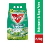DETERGENTE PARA ROPA EN POLVO VIRGINIA x2.5KL.
