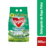 DETERGENTE PARA ROPA EN POLVO VIRGINIA FLORAL x800GR.