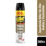 INSECTICIDA KILLER ARANAS CUCAR. S/OLOR X560CC.