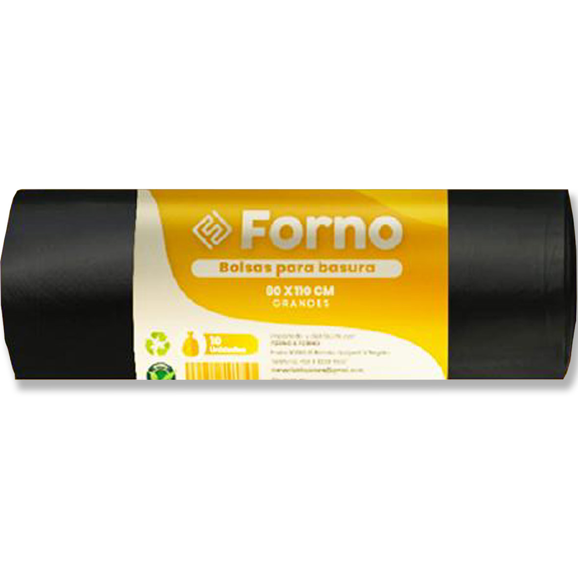 Bolsa Aseo Forno 80 x 110 BOLSA ASEO 80x110CM. FORNO x10un. DISPLAY - Image 1