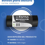 BOLSA ASEO 90x120CM. FORNO x10un. DISPLAY