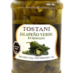 JALAPEÑO VERDE FRASCO TOSTANI x225gr.